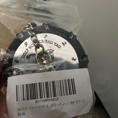 QHALEN ゴルフ スコア カウンター 18 ホール ゴルフ スコア ストロークショット カウンター キーパー ラウンド スコアタグ タグ クリップ キーチェーンの画像