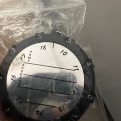 QHALEN ゴルフ スコア カウンター 18 ホール ゴルフ スコア ストロークショット カウンター キーパー ラウンド スコアタグ タグ クリップ キーチェーンの画像