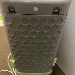 冷温風扇　扇風機　アピックス『HOT&COOL with MOIST』 リモコン付き ホワイト AHC-880R-WHの画像