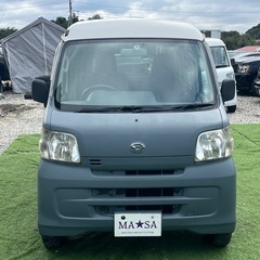H25年ハイゼットカーゴデラックス/車検9年6月迄/純正オーディオ/パワーウィンドウ/ETCの画像
