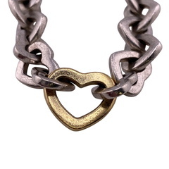 ティファニー TIFFANY&Co. ブレスレット ハートリンク バングル 750 シルバーの画像