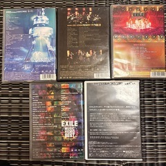 EXILE DVD 5個セットの画像