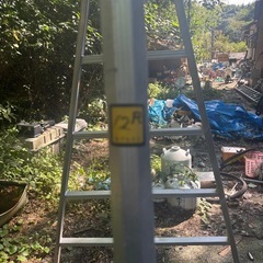 アルミ三脚脚立長さ3m80㎝最終値下げの画像