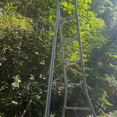 アルミ三脚脚立長さ3m80㎝最終値下げの画像
