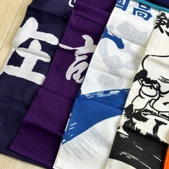 レトロ　手拭い　13枚まとめ売り　の画像
