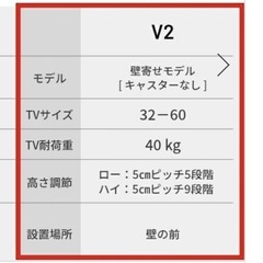 WALL V2 テレビスタンド ロータイプ EQUALSの画像