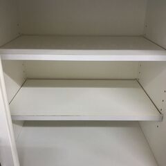 【ジャングルジャングル広陵店】ニトリ　キッチンボード　コパン100 ホワイトの画像