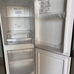 【高年式美品】ニトリ 2ドア冷凍冷蔵庫 2023年製 140L 冷蔵庫 ブラック NTR-140BK の画像