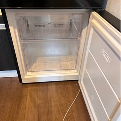 【高年式美品】ニトリ 2ドア冷凍冷蔵庫 2023年製 140L 冷蔵庫 ブラック NTR-140BK の画像