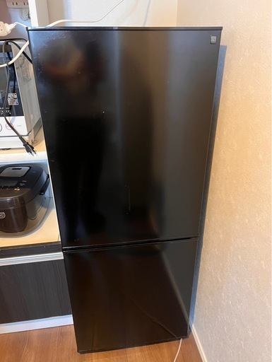 生活家電 ニトリ 2ドア冷凍冷蔵庫 2023年製 140L ブラック NTR-140BK