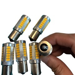 【処分】　s25 LED シングル　アンバー6個セット 12vの画像