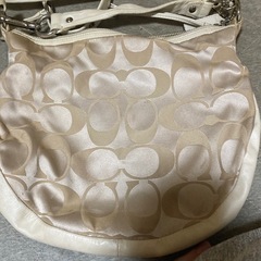 coachショルダーバックの画像