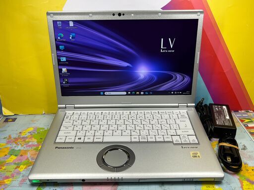 JC1030　極美品 レッツノート CF-LV9 Office2024　DVDドライブ 第10世代 超軽量　大画面