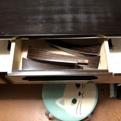 仏壇置台膳引付 黒檀 中  要相談🉑の画像