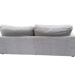 【洗える‼️早急】2人掛けソファ(3人でも座れます)の画像