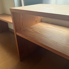 棚　無垢材の画像