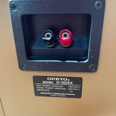 ONKYO D-102EX スピーカー　ジャンクの画像