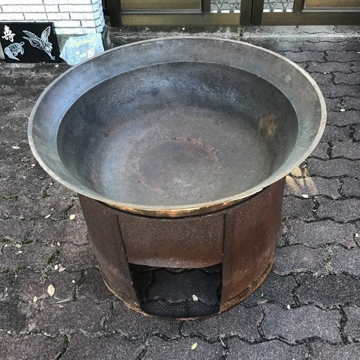 大鍋 鉄鍋 鋳物 イベント 芋炊き 炊き出し 祭り 口径73cm 鍋高さ30cm