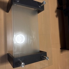 【差し上げます】ガラステーブル  ローテーブルの画像