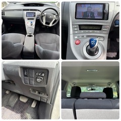 平成24年後期　プリウス　Ｓ　車検2年付き！程度良好！記録簿有！の画像