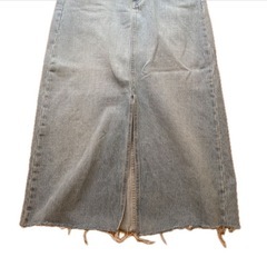 【UNIQLO】デニムスカート(W58)の画像