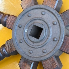 舵輪・ポート・ラット   船大型舵輪  アンティークの画像