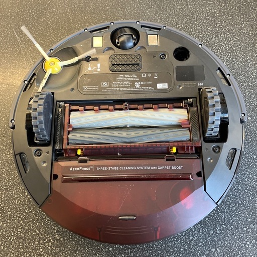 値下げ！！新2602-1037 iRobot Roomba ロボット掃除機 R980060 ブラック 年式表記なし 通電確認済み キズ