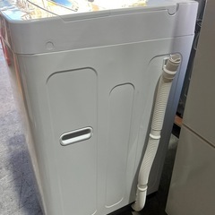 021 Hisense 洗濯機 4.5kg ホワイト HW-K45E 2025年【使用頻度3ヶ月❗️】 の画像