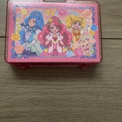 プリキュア ひらがな、英語練習パソコンとスタンプの画像