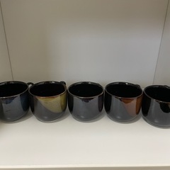 茶碗蒸し用　陶器　スプーン　蓋付き箱無しの画像