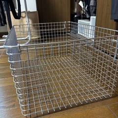 無印良品ステンレスワイヤーバスケット7
の画像
