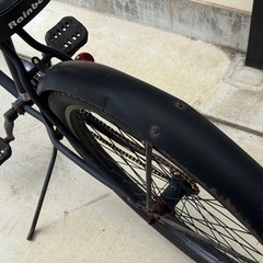 自転車 
レインボー ビーチクルーザー ブラック 黒の画像