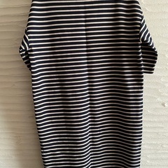 BEAMS HEART五分袖ボーダーワンピースの画像