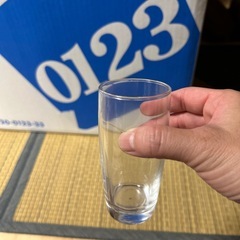 5セットガラスコップノベルティグッズの画像