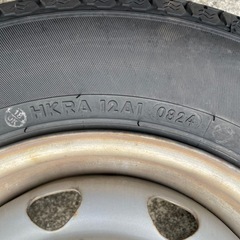 145/80R12ホイール付き 4本セットの画像