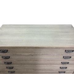 NO.2599 桐箪笥 和箪笥 たんす 9段 収納 家具 中古の画像