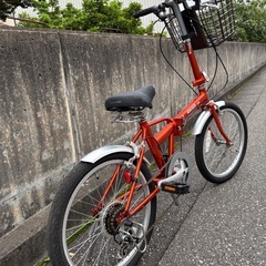 woolrich 6段変速折りたたみ自転車20インチの画像