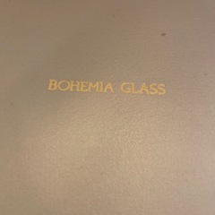 チェコ製 Bohemia Glass LASKA タンブラーグラス5個セット（美品・箱付き）の画像