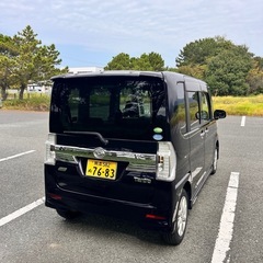 タントカスタム　LA600S 両側パラスラ　ナビ　フリップダウン　車検付の画像