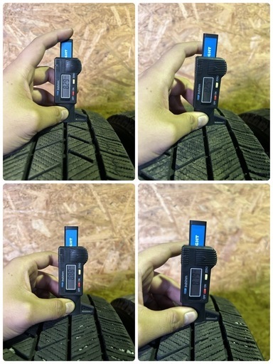 BS VRX3 195/65R15 91Q 21年 8.2～8.9mm