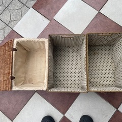 収納カゴ3つセットの画像