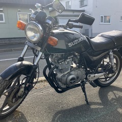 〇ジャンク　スズキ　GSX250E　ザリ　ゴキ　ベース車　キレイ　吸い込み〇の画像