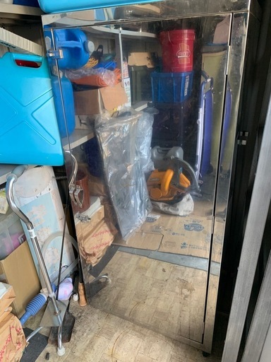 値下げします！ガンロッカー　猟銃箱　ステンレス製