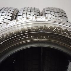 DUNLOP WINTER MAXX WM02 165/65R14 14インチ スタッドレス 4本 21年製 バリ溝 タンク トール パッソ デリカD:5 ジャスティ等　(KTE375)の画像