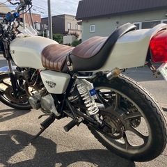 〇ジャンク　カワサキ　Z250FT　ベース車　書類有り　吸い込み〇の画像
