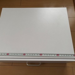 家電下収納　引き出し・スライドテーブルの画像