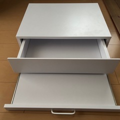 家電下収納　引き出し・スライドテーブルの画像