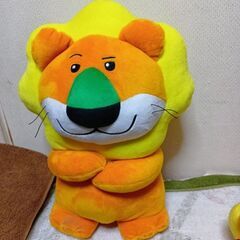 たべっ子どうぶつ　ライオン　BIGぬいぐるみ＆とことこ歩くぬいぐるみの画像