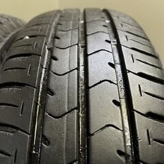 BS BRIDGESTONE ECOPIA NH100C 185/65R15 15インチ 夏タイヤ 2本 21年製 バリ溝 シエンタ フリード イスト アクア ティーダ等　(KTG381)の画像