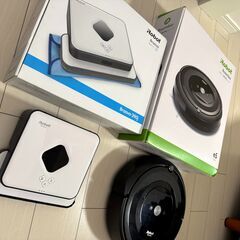 ブラーバ 390j&ルンバ e5 デュアルバーチャルウォール3個付きの画像
